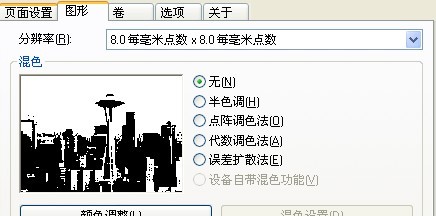 TSC TE244打圖片出現了一些網格的東西，怎么辦？